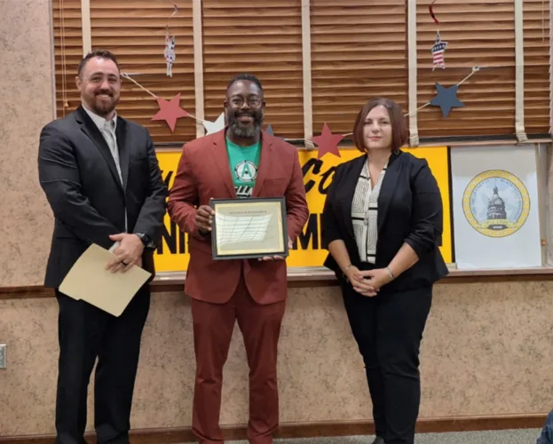 Planning commission recognizes wellness agency director